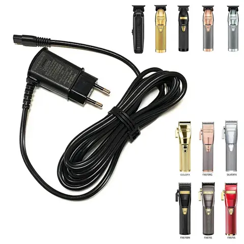 Cargador de repuesto UE 4,5 V para BaBylissPRO FX820,FX788,FX787,FX870,FX707, adaptador de cable de alimentación para cortadora BaByliss