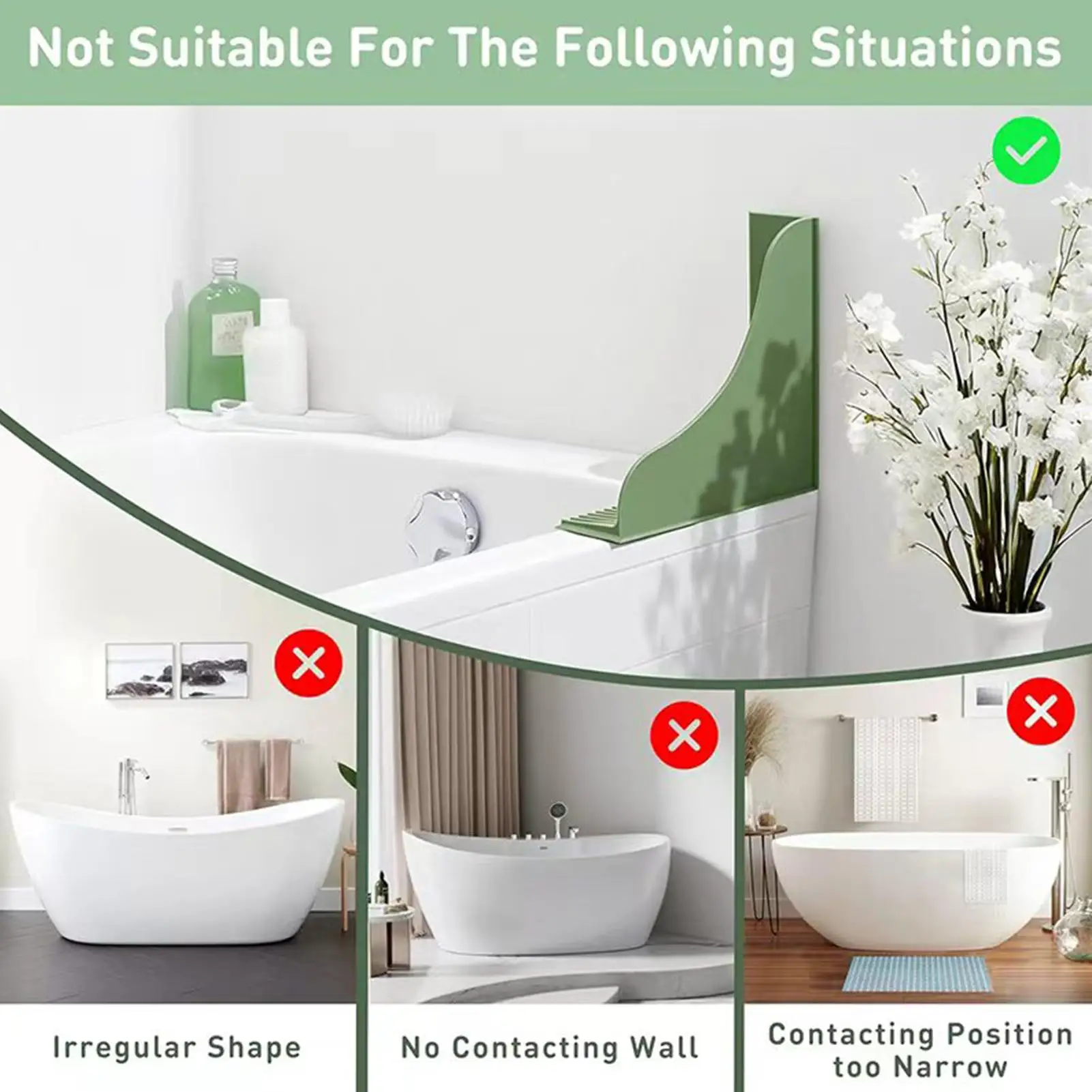

Bathtub Water Guards Silicone Water Barrier Bathtub Corner Splash Guard For Bathroom Kitchen Sink Counter Desk Corner Floor Tile