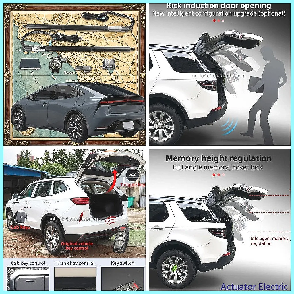 

Electric Tailgate for Skoda Superb/Karoq/Octavia, Aluminum Alloy, 3 Control Modes, Easy Installation