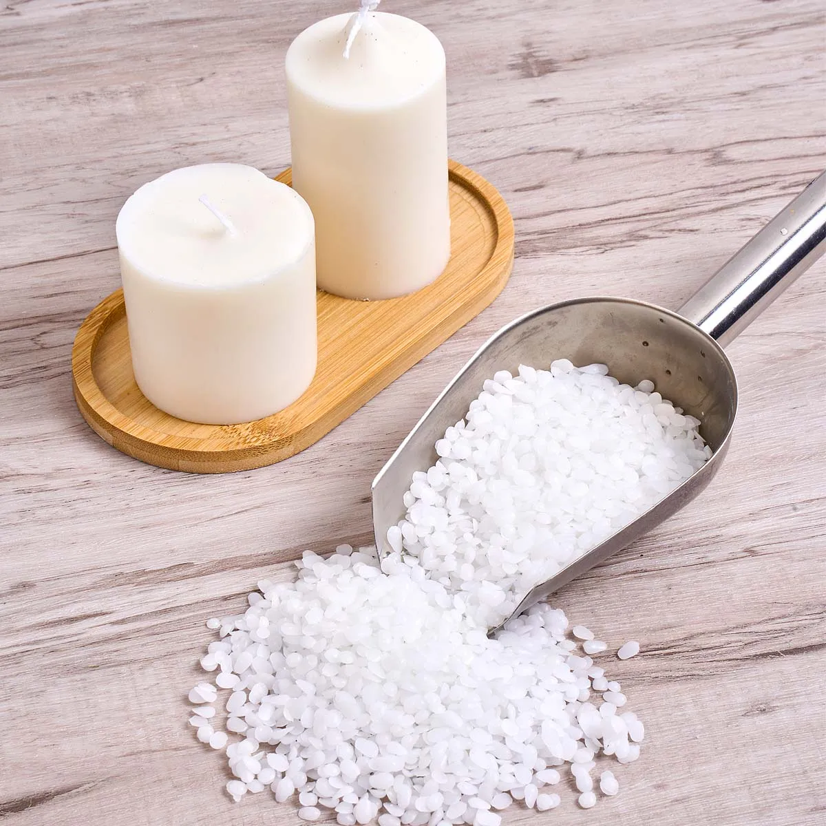 White Beeswax Pure Natural Granular Bag DIY Candle Making Meterial Odorless Wax Particles Raw Materials Handicraft Supplie