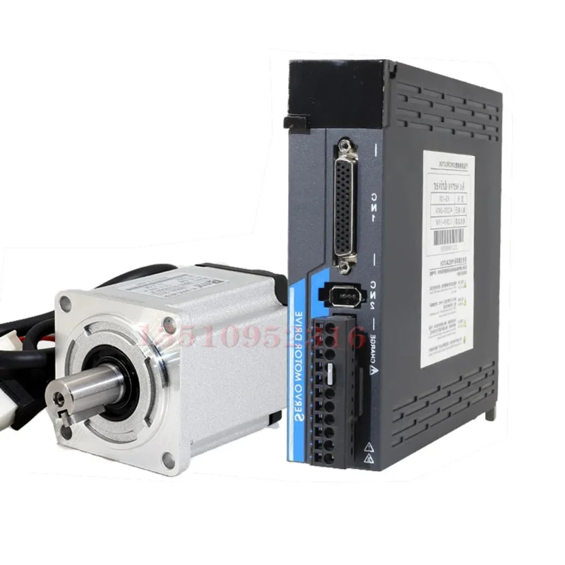 The Latest Cnc 0.4kw Ac Servo Motor Driver Db60-01330a6 sm100s-40 400w Motor 1.27nm 3000rpm Input Ac 220v Small Motor