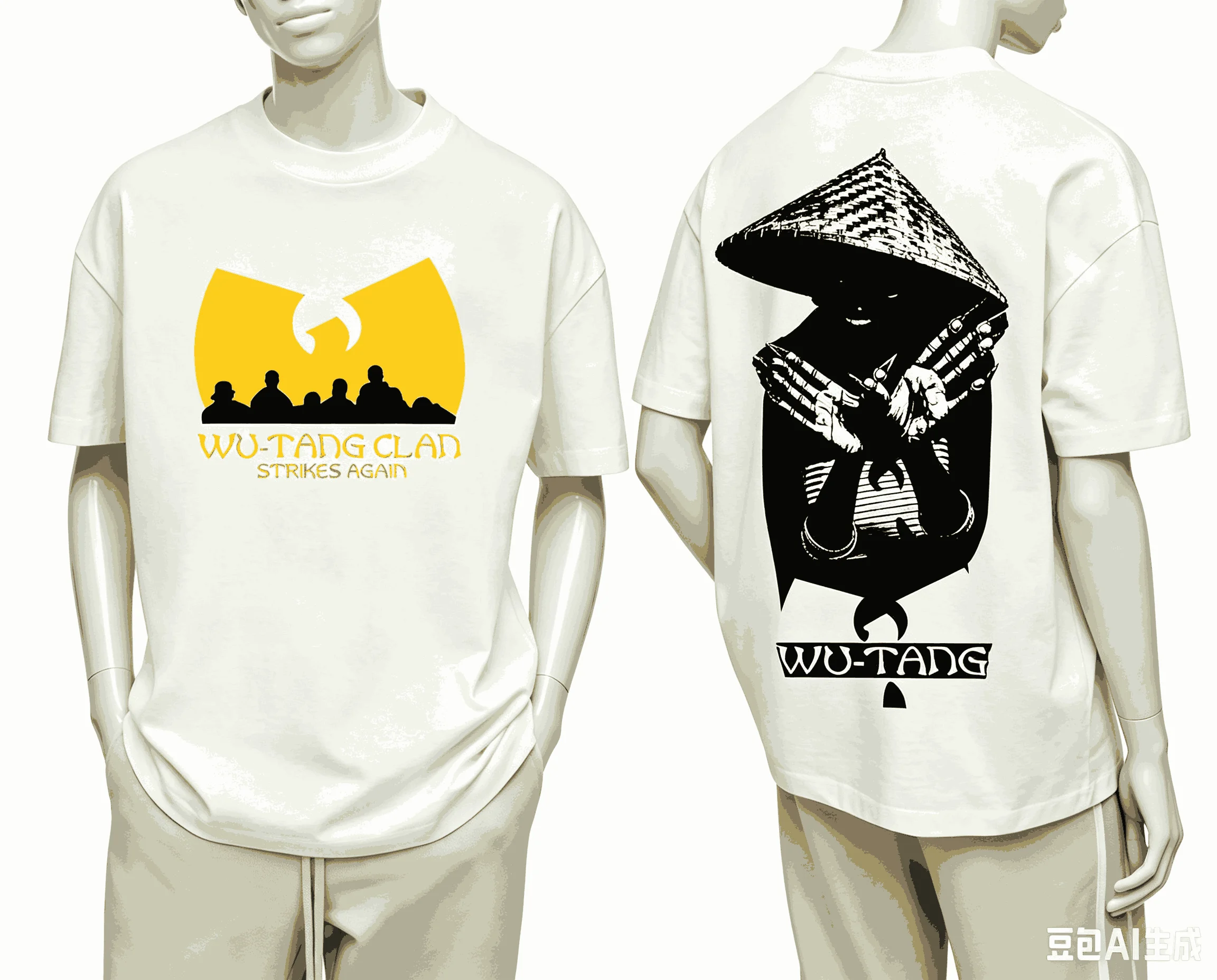 Wu-Tang Clan for Fan Gift T-shirt Men Women Harajuku Oversized Unisex Short Sleeve Streetwear high quality Couples Classic soft