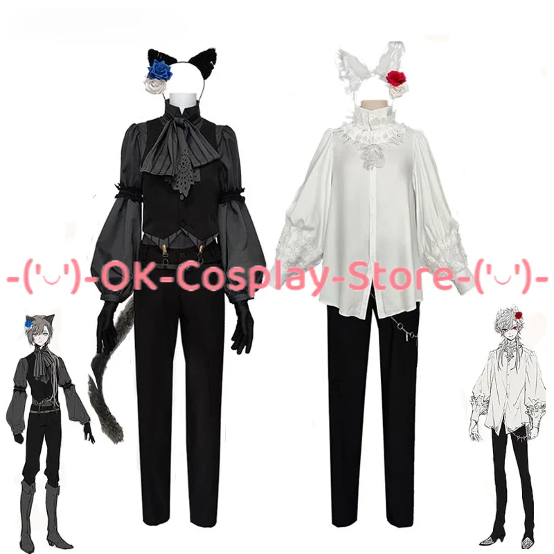 Kuzuha Kanae Cosplay Costume Yutuber Vtuber Goodbye Cosplay Gothic Clothing Halloween Carnival Uniforms Party Suit Custom Made