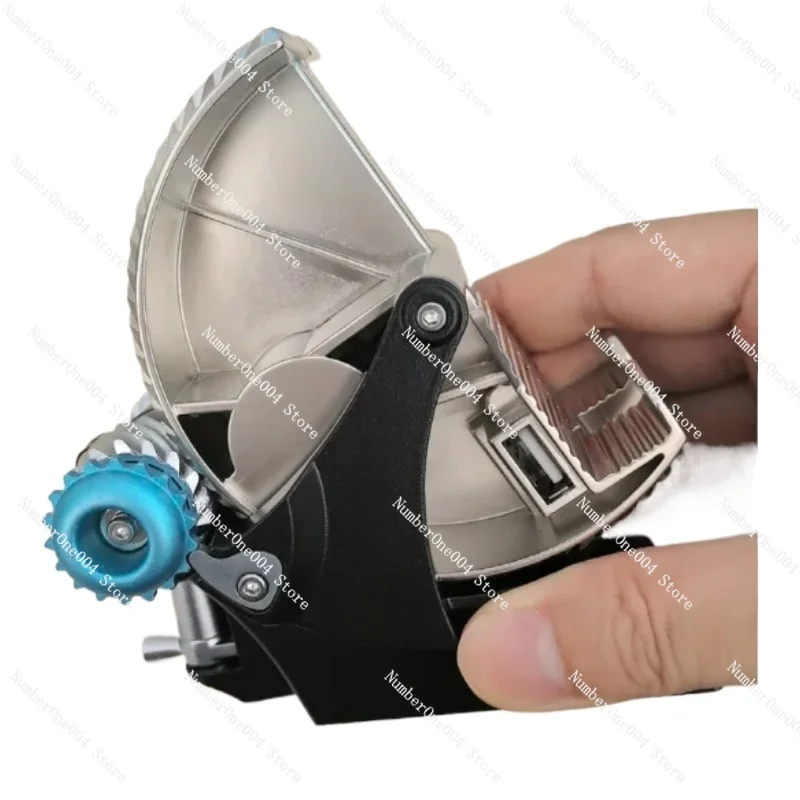 

All-metal Mechanical Alloy Serrated, Knob Gear Hand Crank Power Generation Mobile Phone Holder