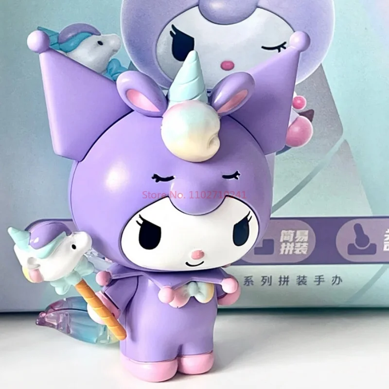 Sanrio neues Einhorn montiert Süßigkeiten Fabrik trend ige Figur Big-Eared Zimt Hund Hallo Kitty Kuromi Melodie Geschenk