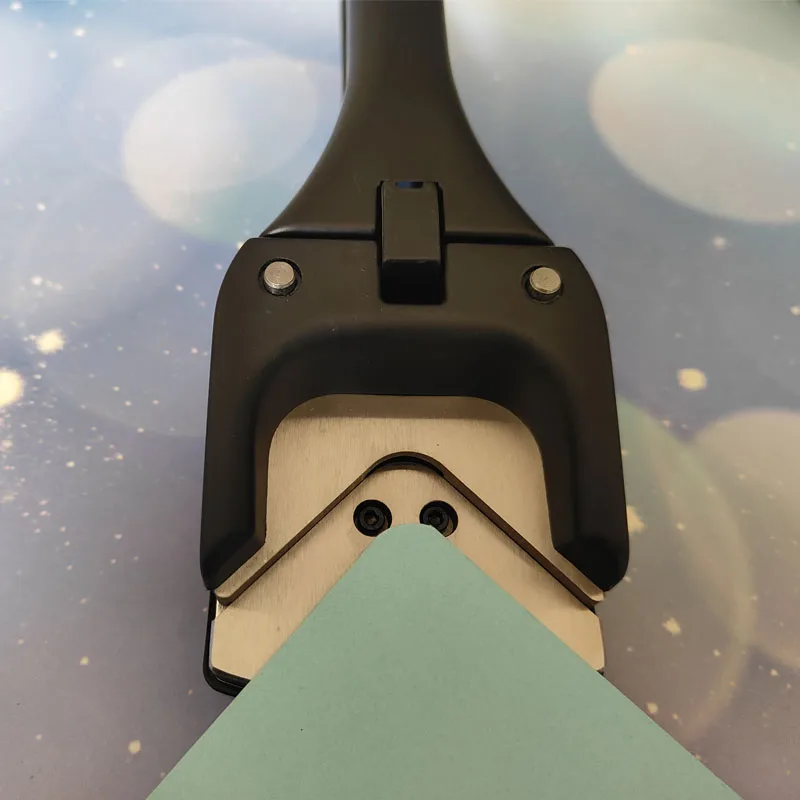 1 قطعة المقص الثقيلة R3 R5 R10 ثقب الزاوية لكمة شارة كبيرة فتحة مستديرة القاطع ل بطاقة PVC علامة ورق طباعة الصور آلة قطع #1