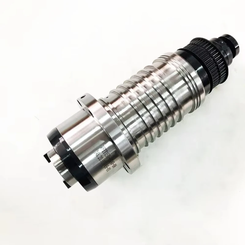 

Belt driven spindle BT40 8000 rpm OD 120 mm Coolant through spindle with external waterway