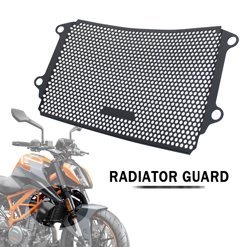 

Fit For Husqvarna Svartpilen 401 DUKE 390 DUKE390 2024 Motorcycle Radiator Grille Cover Guard Protection Protetor Radiator Guard