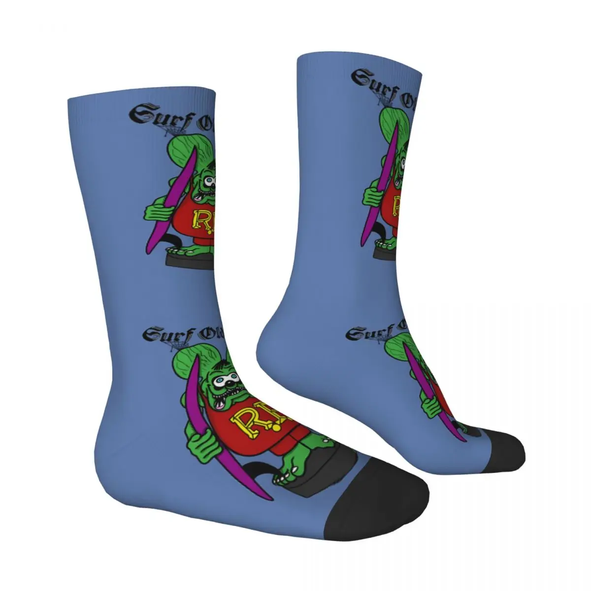 Rat Fink Study Men Women Socks Outdoor Novelty Spring Summer Autumn Winter Stockings Gift