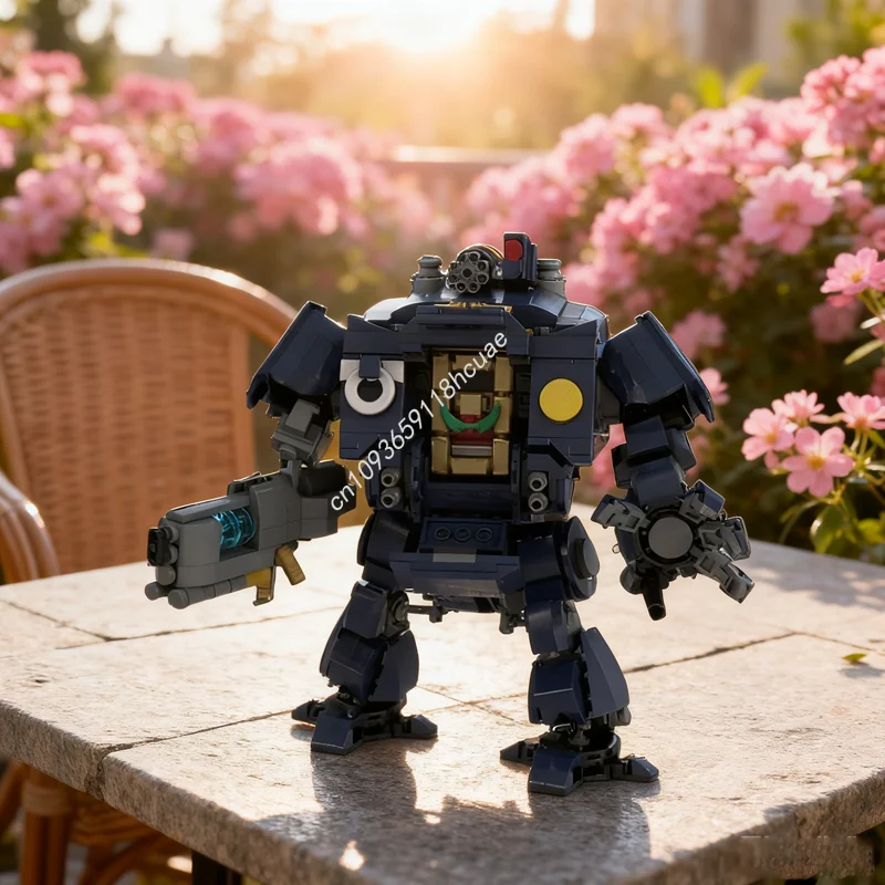 

978pcs MOC Ultramarines Redemptor Dreadnought Model Building Christmas Gift Blocks Construction Assemble DIY Toys Brick Birthday