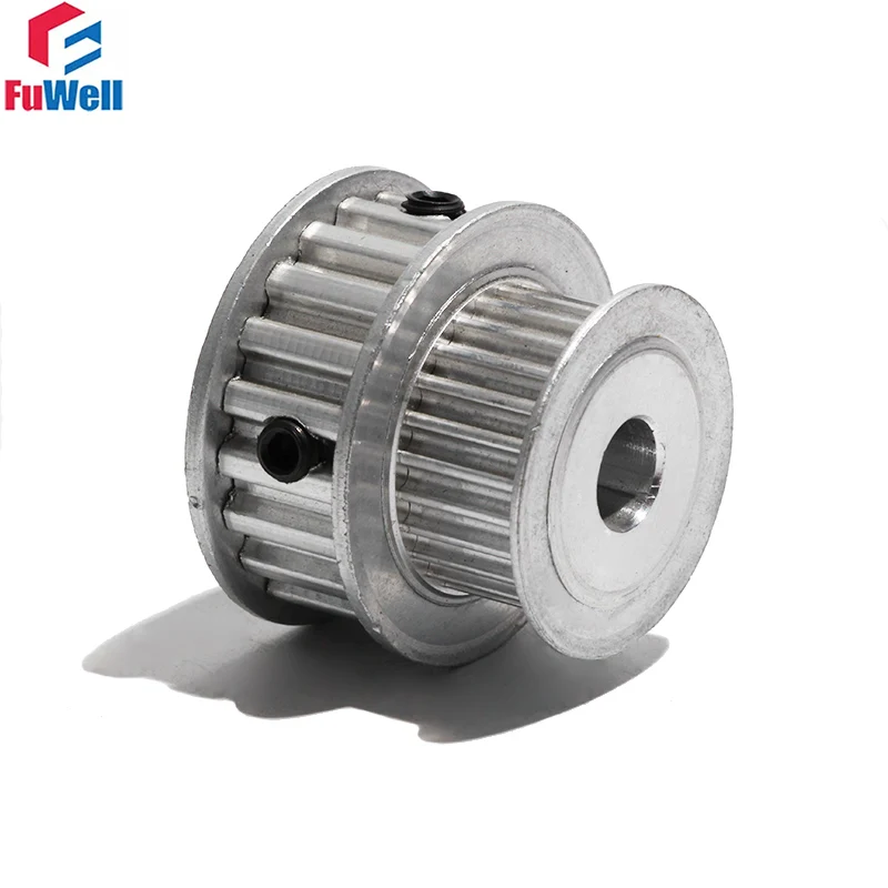 8mm ​Inner Bore 3M25 with XL20T Double Head Timing Pulley Toothed Belt Pulley 3M25 with XL20T Teeth Transmisson Pulley 1pc