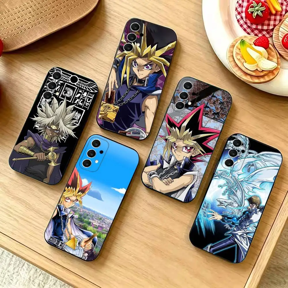 Anime Yu-Gi-Oh phone Case For Samsung  S26,S25,S24,S21,S22,S23,S30,Ultra,S20,Plus,Fe,Lite/Others Shockproof,Black Cover