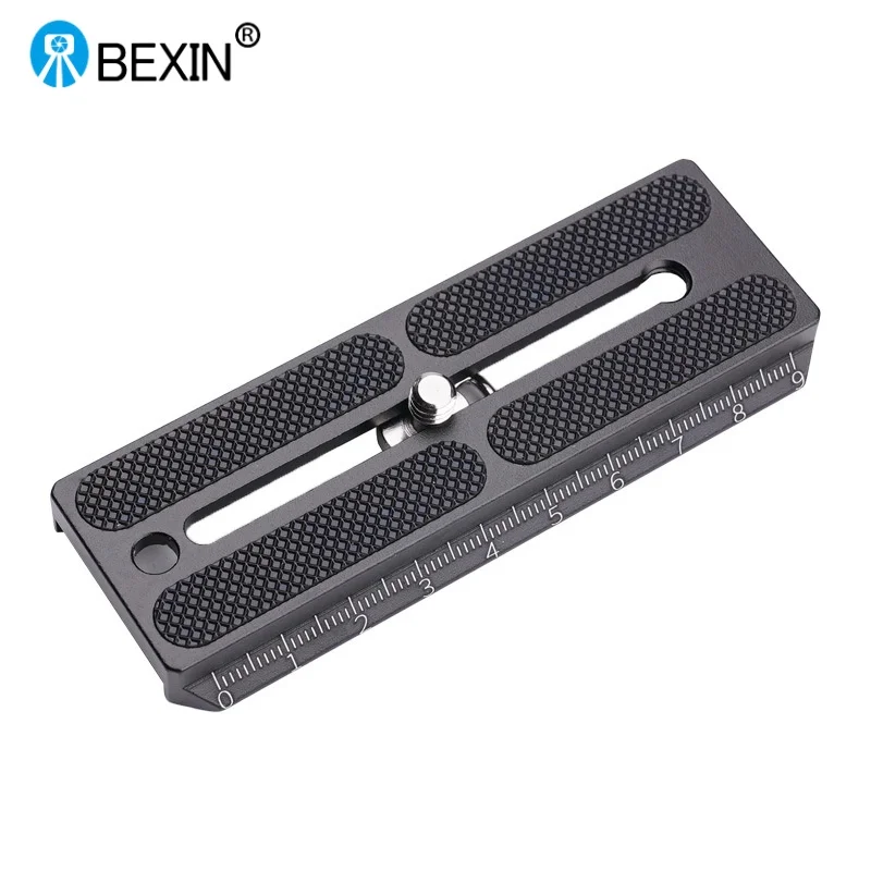 BEXIN 100mm Quick Release Plate for DJI Ronin-SC Aluminum Mounting Plate with 1/4