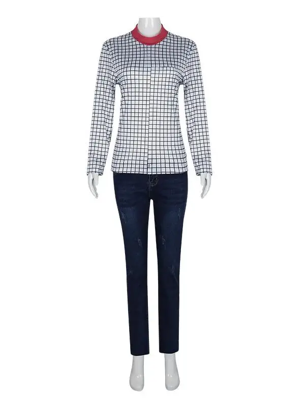 Disfraz de Stranger Things Temporada 4, disfraz de Maxine Mayfield, actuación de personaje, disfraz de halloween, ropa tradicional para mujer