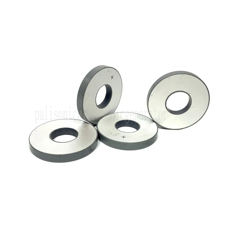 38x15x5MM Size Ring Ceramic Piezoelectric Components Ultrasonic Cleaning Sensor Lead Zirconate Titanate Material