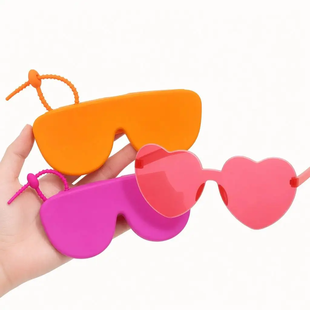 Portable Eyeglass Case with Lanyard Dust-Proof Storage Glasses Pouch for On-the-Go Protection
