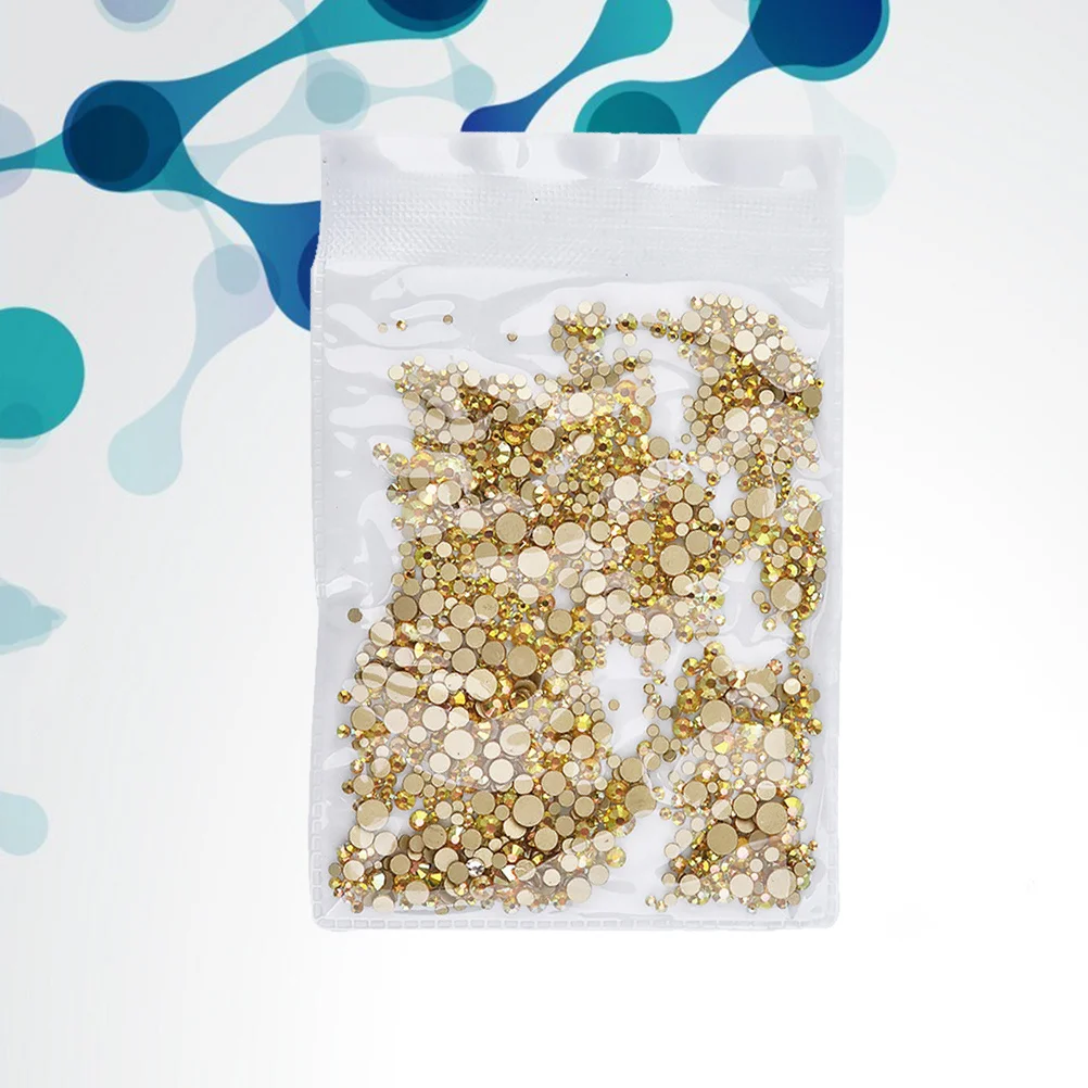 1440 قطعة من أحجار الراين بتصميم متين وخفيف الوزن ومشرق لمحبي فن الأظافر الأنيق وإكسسوارات أظافر مثقاب الأظافر #2