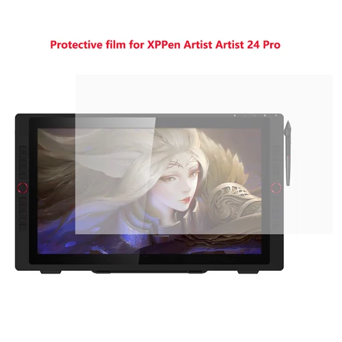 Película protectora para Monitor de tableta gráfica XPPen Artist 24 Pro, Protector de pantalla con sensación de papel para tableta de dibujo gráfico