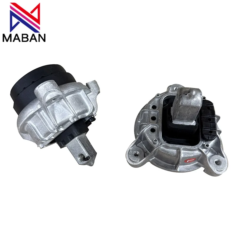 

2PCS Engine Support Mount 22116777365 22116786528 For BMW F02 F10 F07 F01 V6 3.0T N52 N55 Transmission Mount Engine Mount