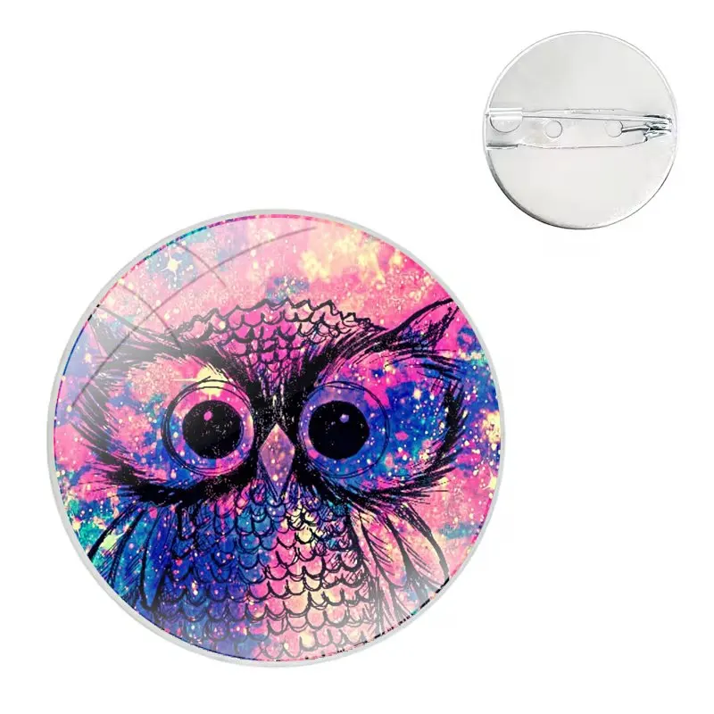 Owl and Dream Catcher Splendid Badge Brooch Pin Accessories For Clothes Backpack Decoration gift