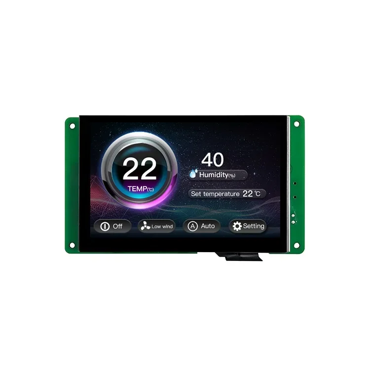 

2026 5.0-дюймовый IPS LCD-модуль с разрешением 800*480, интерфейсами RS232/RS485, Smart UART, 16.7 млн цветов, широким углом обзора и сенсорным экраном