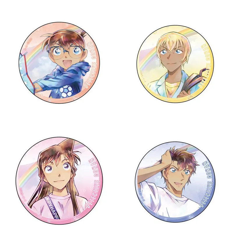 

Детектив Конан Эдогава Конан Мури Ран Сера Масуми Амаро Тору Аниме Значок Булавка Коллекционные Товары Японская Манга Серия