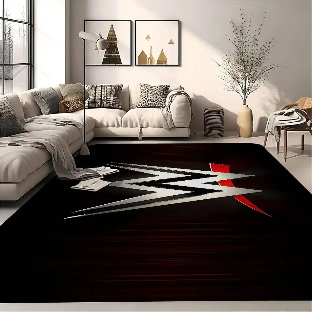 Alfombrillas Antideslizantes para Habitación WWE WrestleMania, Alfombra Absorbente de Agua, Alfombra Larga para Dormitorio, Alfombra de Bienvenida, Exquisita y Minimalista