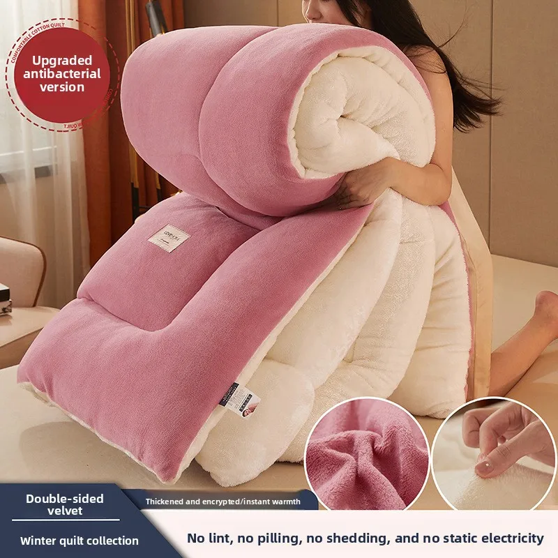 Thick Warm Winter Dorm Bedding Single Student Space Quilt Winter Quilt Thickened To Keep Warm Comforter Quilts