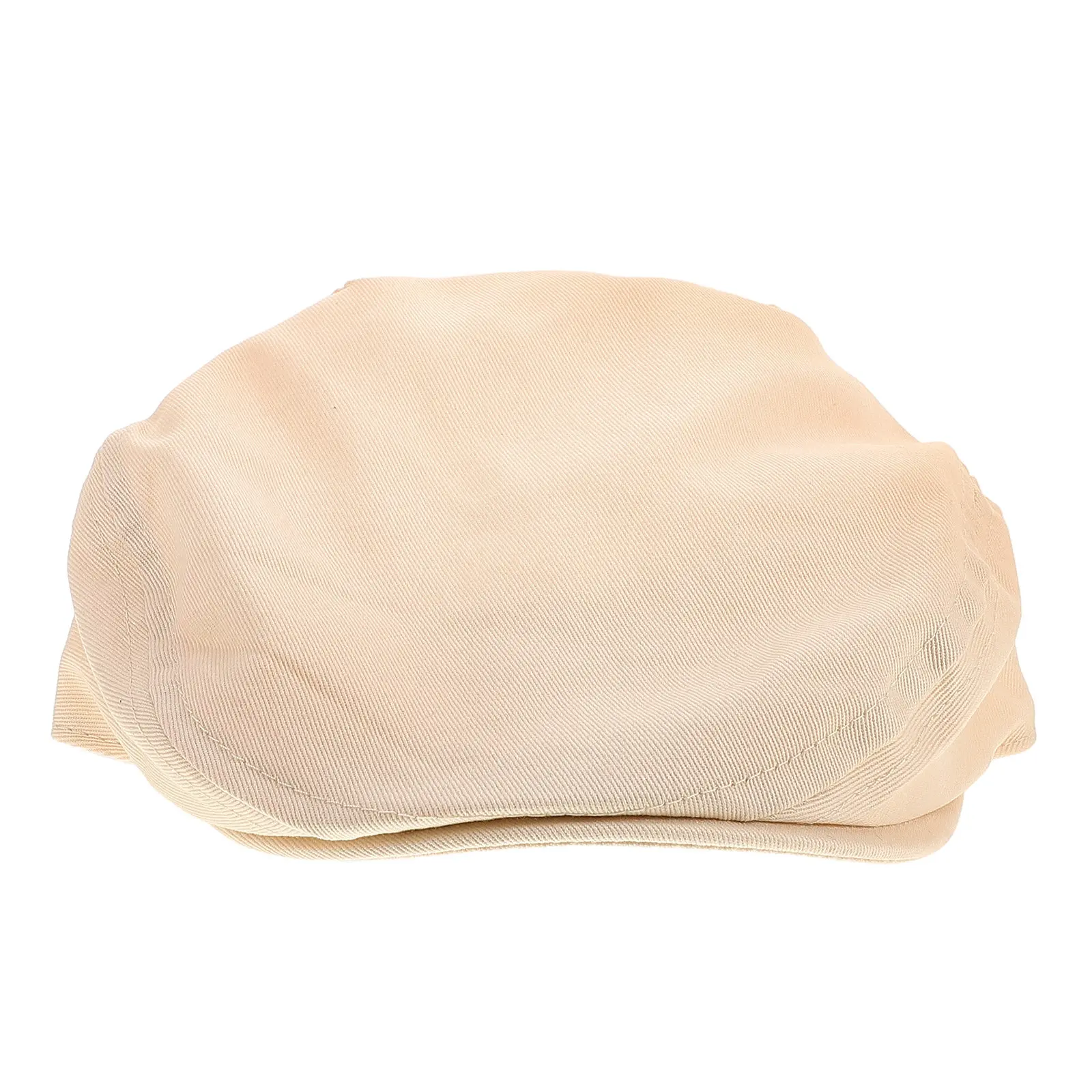 

Kids Beret Hat Cotton Polyester Solid Color Baby Boy Girl Toddler Cap Cream Sun Protection Outdoor Safety Everyday Wear