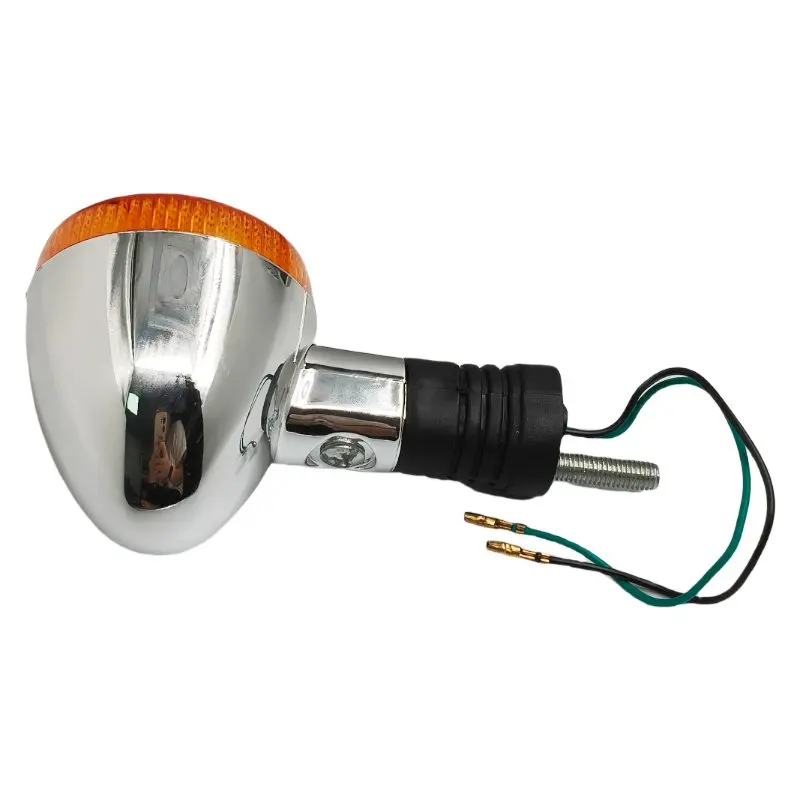 Motorcycle Turn Signals Amber Lights Universal 12V Moto Bulb Indicators Turn Signals For Honda STEED600 VT400 VT600 VT750 VT1100 image 5