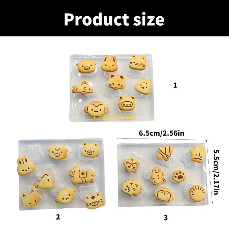 M4YF اليابانية مستوحاة من قوالب ملفات تعريف الارتباط السيليكون القوي مع تصاميم الحيوانات الممتعة #6