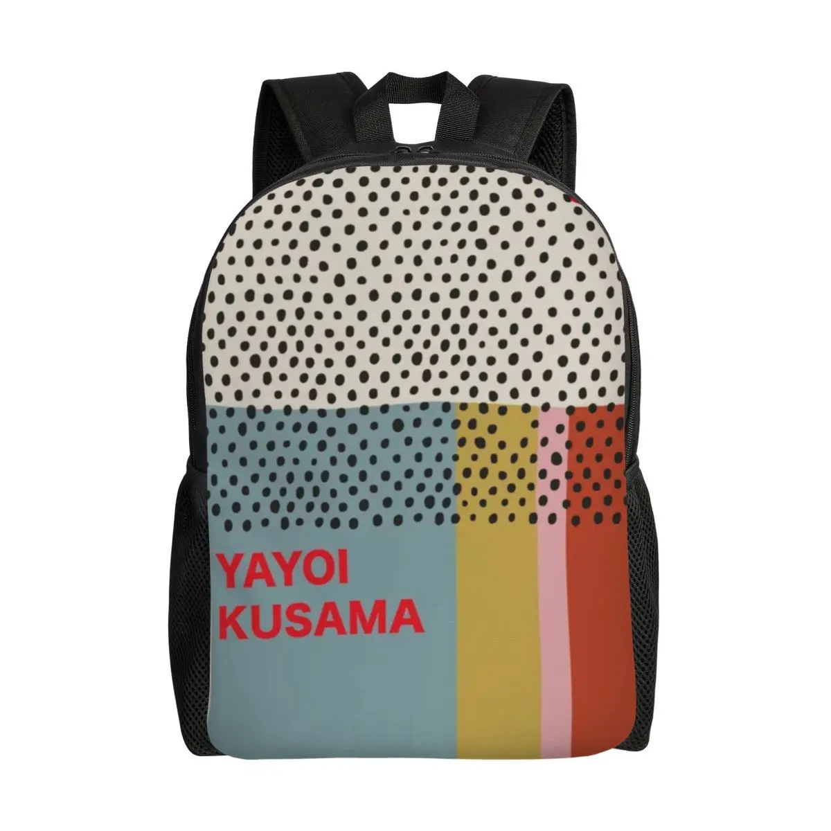 

Рюкзаки Yayoi Kusama Infinity Dots на заказ для мужчин и женщин, школьный рюкзак, подходит для 15-дюймовых сумок для ноутбуков