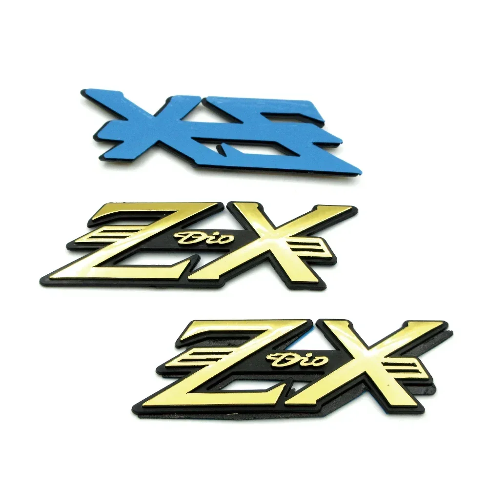 A/A/New Motorcycles 3D Emblem Badge Decal Fuel Gas Tank Stickers For Honda Dio ZX AF34 AF35 Tank Pad Protector Cover Decorate De