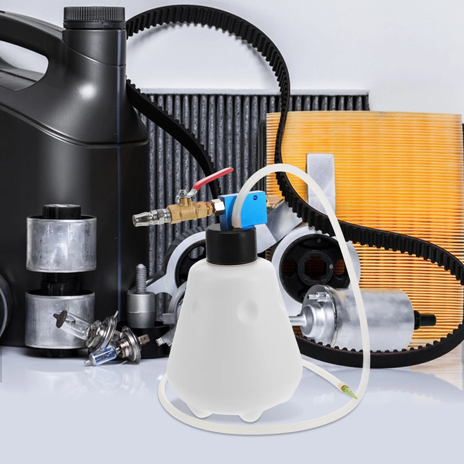 

Car Bleeder Kit Easy Use Fluid Evacuation Tool For Various Models Brake Bleeding Equipment Bleeder Bottle