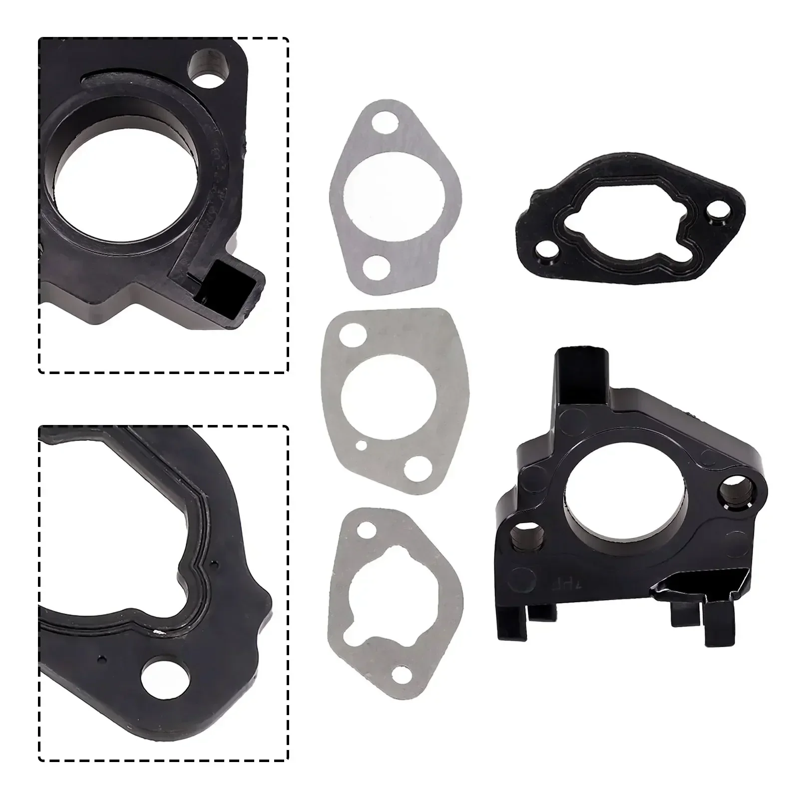 Achieve A Secure And Airtight Fit With Rubber Sealed Air Box Gasket Carburetor Gasket Set For Honda GX390 & GX340