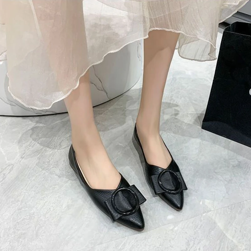 Shoes For Women Lastest Moccasins Pointed Toe Woman Flats On Offer Elegant And Fashionable Chic Cheap Clearance Hot Trendy