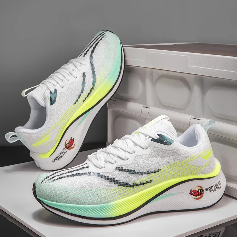 

Men's Shoes Breathable All-match Mesh Shoes Casual Sports Trendy Shoes Men's All-match Wear-resistant Running Shoes for Men
