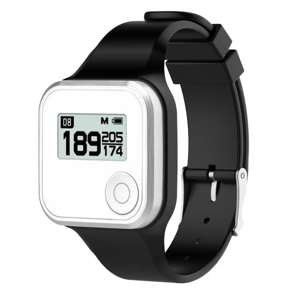 Pulseira de substituição de banda de relógio de silicone ajustável para golf buddy voz 2 gps