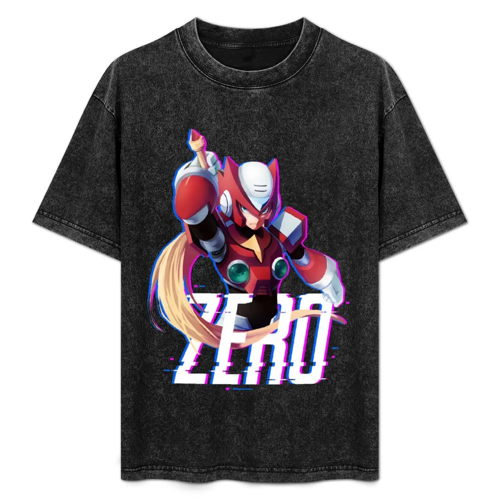 

MEGAMAN - ZERO T-Shirt Relaxed Casual Short Sleeve Tee