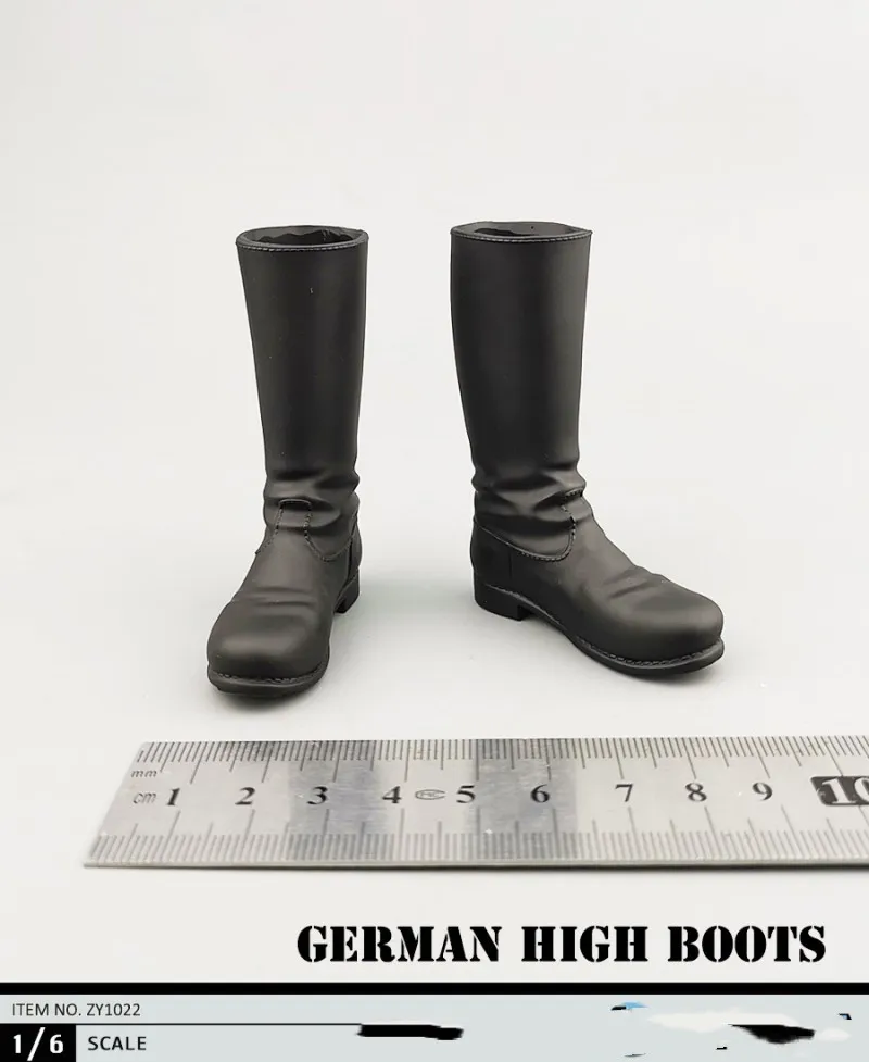 

1/6 Scale ZY1022 Men Male High Boots Model for 12''Figures DIY Accessories