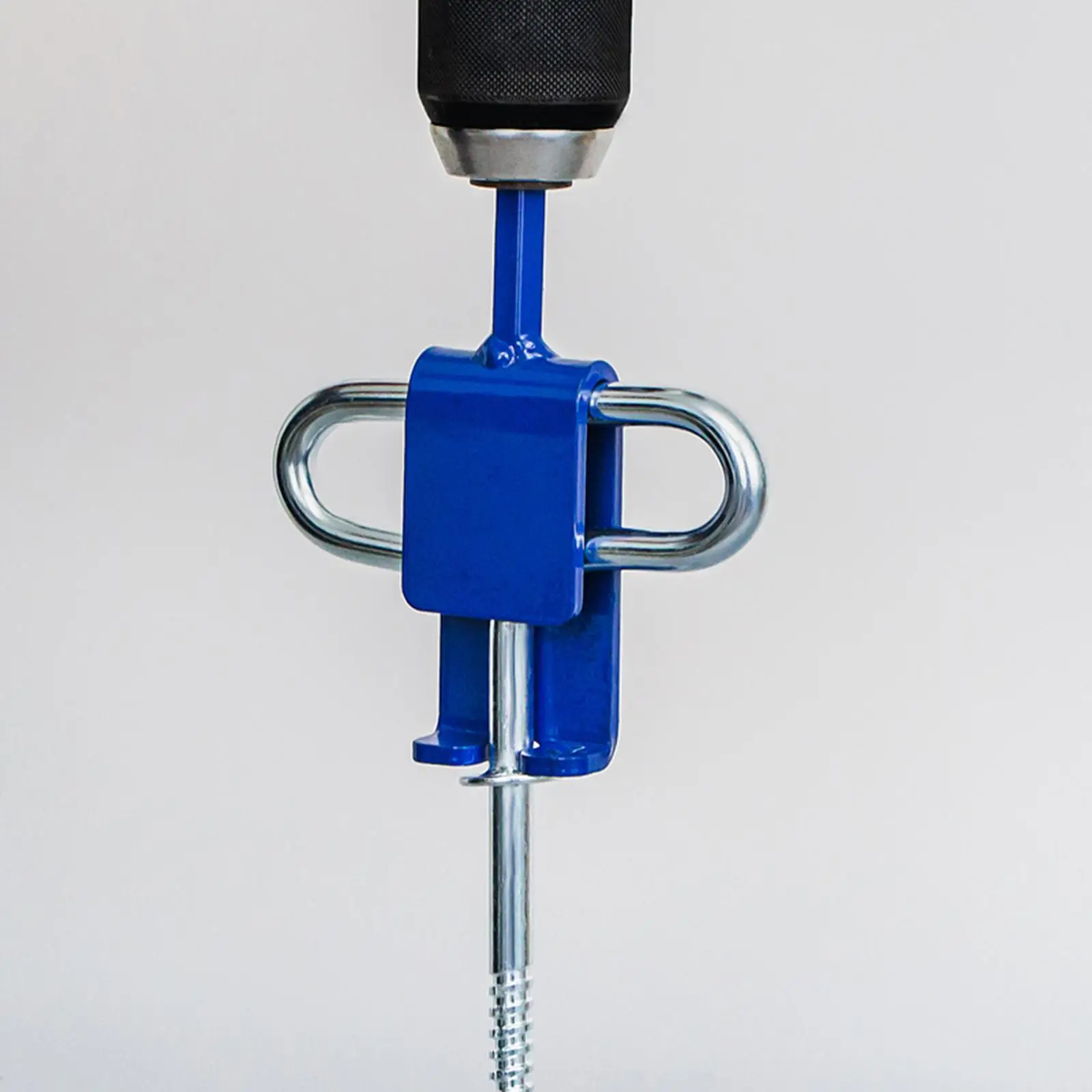 Reliable Metal Ice Anchor Power Drill Adapter Shelter Tent Nail Accessory for Winter Outdoor Fixation