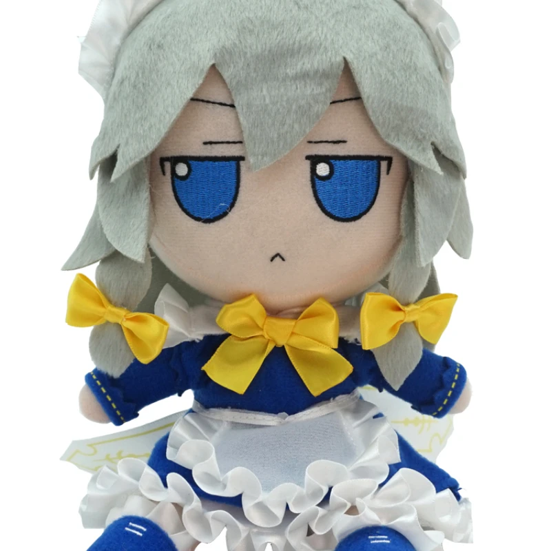 Touhou Project Plush Doll Stuffed Toys Izayoi Sakuya 20cm Cosplay Fumo for Gift