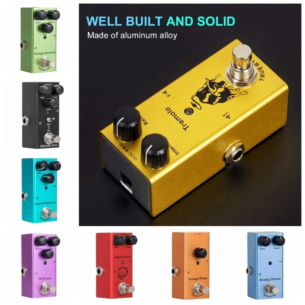 Analog Chorus Electric Guitar Effects Digital Delay Analog Delay Multi Effects Pedal Overdrive Vintage Stage Performance