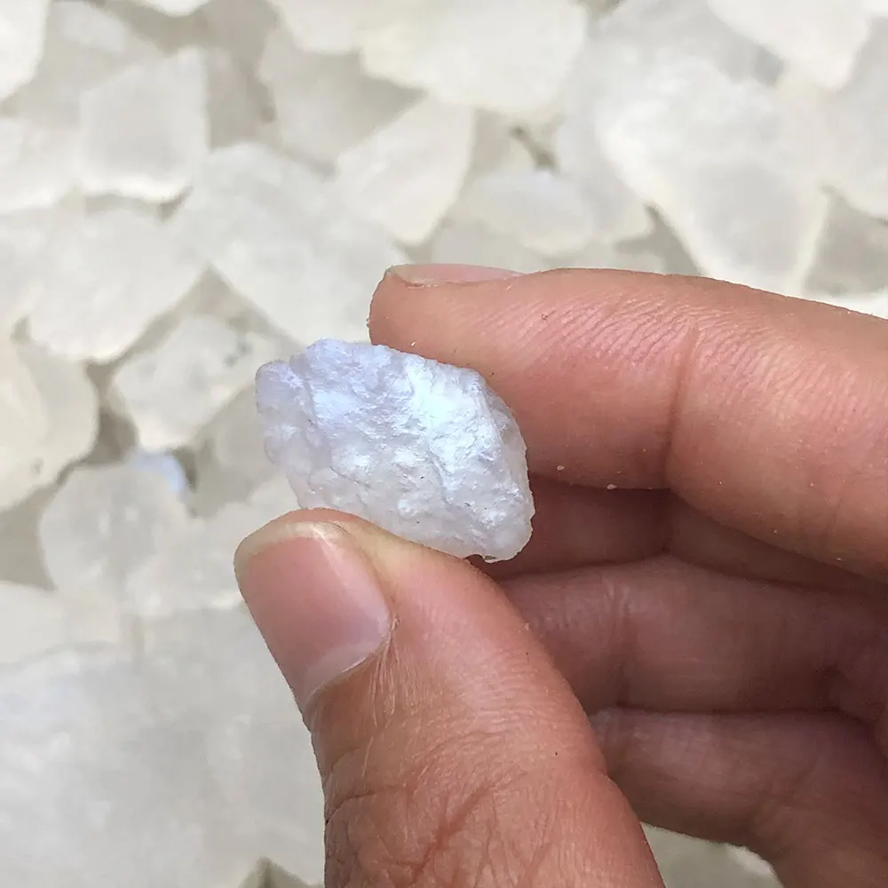 Pierre naturelle Pierre de lune bleue Pierres brutes Minéraux Ornements en quartz de guérison Collection de pierres précieuses Décoration intérieure Reiki