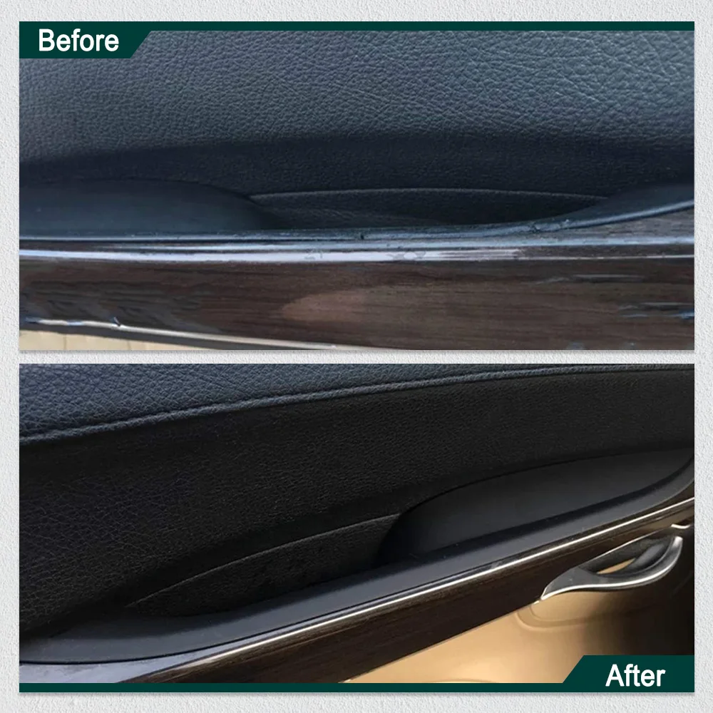 4 قطعة مقبض الباب الداخلي للسيارة غطاء الناقل السحب الجانب الأيسر/الأيمن لسيارات BMW 7 Series F01 F02 2008-2015 51419115501,51429151211 #6