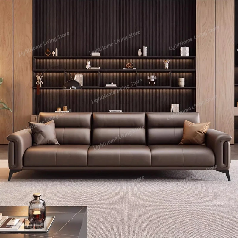 モダンな高級人工皮革オフィスソファ、シングル、ダブル、4人掛 - Office Furniture Luxury のレビューと価格