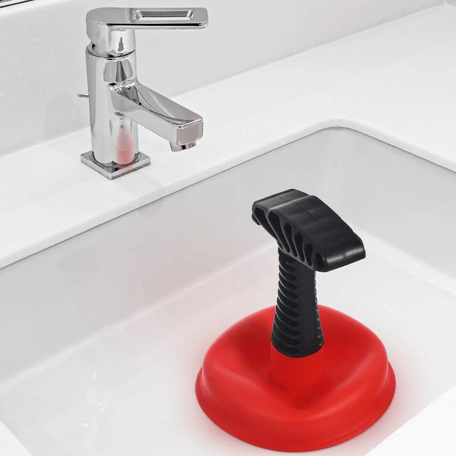 Heavy-Duty Powerful Plunger Drain Plunger Unclogger Tool Clog Remover Unblocker For Showers Bathrooms Kitchens Toilets Sinks