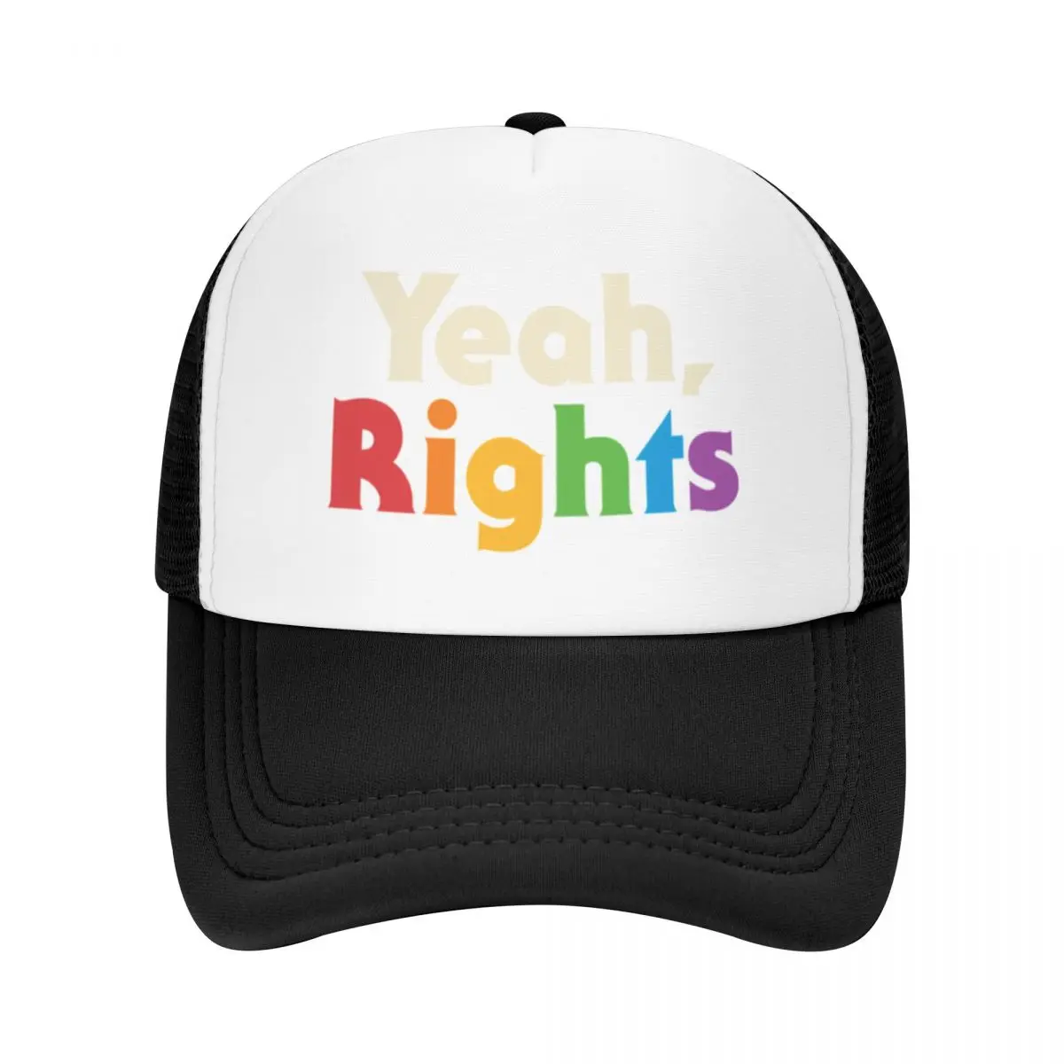 Yeah, Rights Baseball Cap Mesh Truck Caps Golf Sports Hat