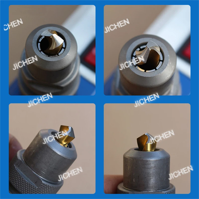 Amoladora de taladro helicoidal de 3-13MM, amoladora de taladro de escritorio, amoladora automática de cuchillos pequeños, herramienta especial de taladro 90-140 °   Ajuste del ángulo