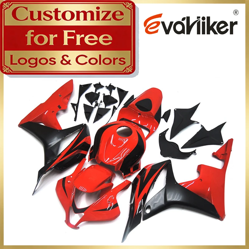 

Customizable Colors For Honda CBR600RR 2007 2008 Injection Mold F5 07 08 Motorcycle Fairing red black Full Fairing Kit